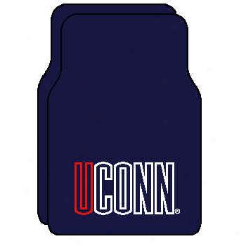 Strike Off Compwny, Inc Connecticut University Connecticut Car Mat Area Rugs