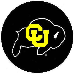 Strike Off Company, Inc Colorado University Colorado Round Rug 24