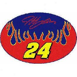 Strike Off Company, In Jeff Gordon Jeff Gordon Oval Rug 2 X 3 Area Rugs