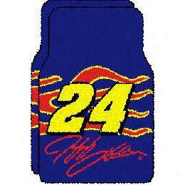 Strike Off Conpany, Inc Jeff Gordon Jeff Gordon Car Mat Region Rugs