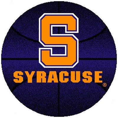 Strike Off Company, Inc Syracuse University Syracuse Basketball 4 Ft Area Rugs