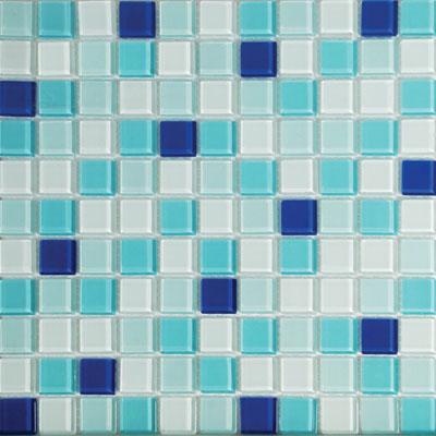 Tesoro Glass Mosaic - Crystal Blend 1 X 1 Tango Tile & Stone