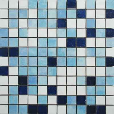 Tesoro Intinta Mosaic Blu Mixed Tile & Stone