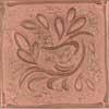 Tesoro Liberty Tozzetto Copper Gold 4 X 4 Tile & Stone