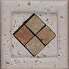 Tesoro Marble Listello/inserts Antique Noce/rpsso Insert Tile & Stone