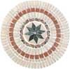 Tesoro Medallions Round Star 515 Tile & Stond