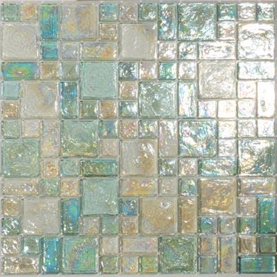 Tesoro Reflections Blends - Random Mosaicc #22 Toumaline/glacier Glow Tile & Stone