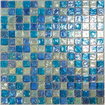 Tesoro Reflections Blsnds - 1 X 1 Mosaic #6 Tourmaline/excalibur/4 Tile & Stone