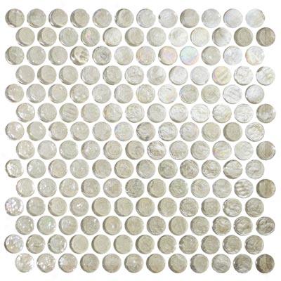 Tesoro Reflections - Penny Rounds Mosaic Provacative Tile & Stone