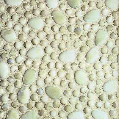 Tilecrest Cobblestone Series Mosaic Pearl Tile & Stone