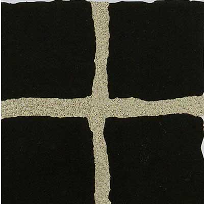 Tilecrest Lustre Series Distressed Edge Mosaic Black Tile & Stone