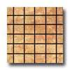 Tilecrest Mountain Mosaic 1 X 3 Rosso Mosaic Tile & Stone