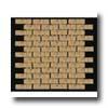 Tilecrest Sabrina Brick Mosaic Walnut Tile & Stone