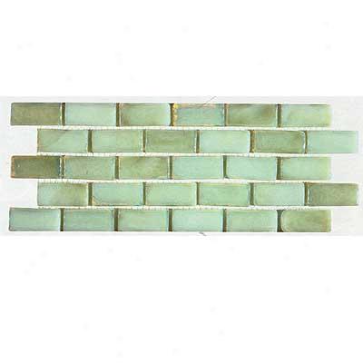 Tilecrest Transparent Series Mosaic Lime Green Tile & Stone