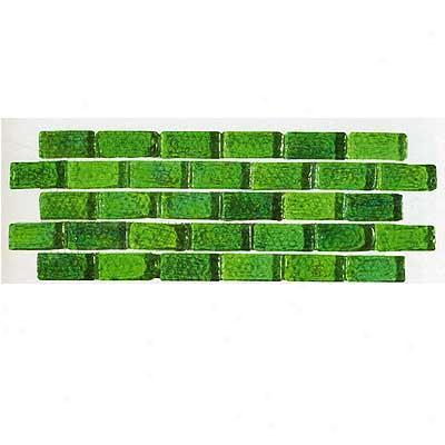 Tilecrest Transparent Series Mosaic Lime Green Tile & Stone