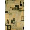 Trans-ocean Import Co. Milano 5 X 8 Fifties Antique Area Rugs