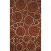 Trans-oean Import Co. Taos 4 X 6 Hoops Terracotta Area Rugs