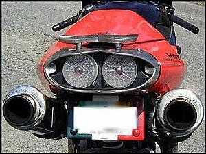 Aprilia Clear Taillight Kit