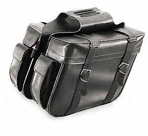 Classic Large Slanted Saddlebag