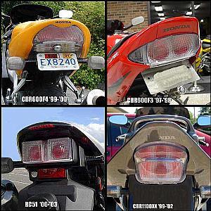 Honda Clear Taillight Kit