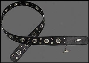 Metal Leather Belt