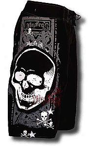 Postage Skull Youth Short