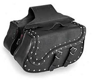 Slant Zip-off Saddlebag