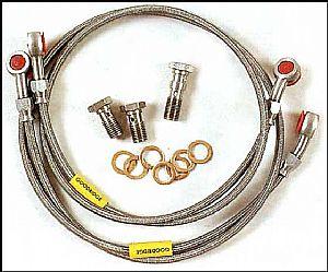 Stainless -2 Brake Line Kit (front)