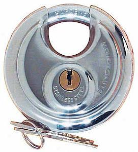 Stainless Steel Round Padlock