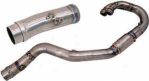 Titaanium Mid-pipe (inludes Power Bomb Ti Header)