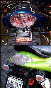 Triumph Clear Taillight Kit