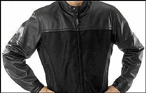 Women's Pecos Leather Mesh Jacket