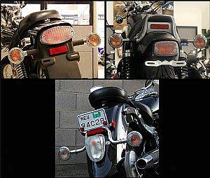 Yamaha Cruiser Clear Taillight Kit