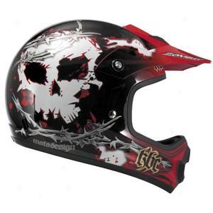 Youth Moto X-7 Graphic Helm