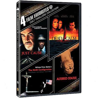 4 Film Favorites: Cult Thrillers - Just Cause / Altered States / Dead Calm / The Ninth Configuration (widescreen)