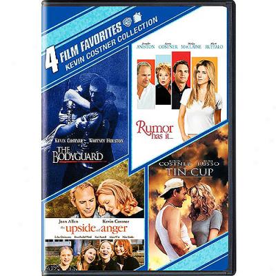 4 Film Favorites: Kevin Costner Collection - Rumor Has It / Tin Cup / The Upside Of Anger / The Bodyguard (widescreen)