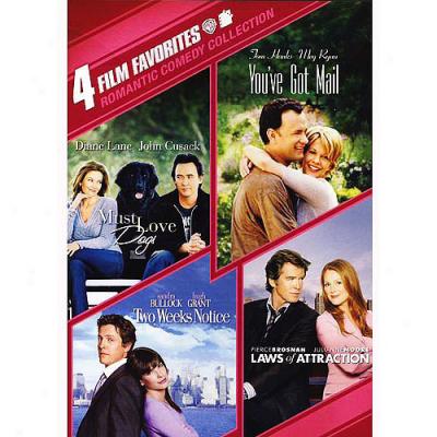 4 Film Favorites: Romantic Comedy Collection - Must Love Dogs / You've Got Mail / Two Weeks Notice / Laws Of Attraction (widescreen)