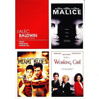 Alec Baldwin Triple Feature: Malice / Working Girl / Miami Blues (widescreen)