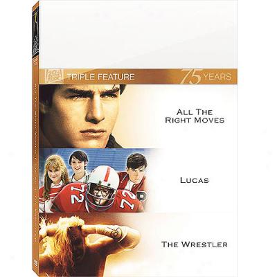 All The Right Moves / Lucas/ The Wrestler (triple Feature)/ (widescreen)