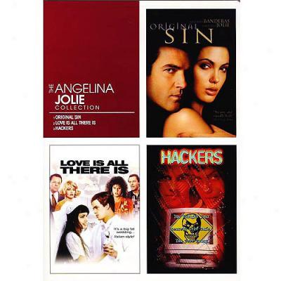 Angelina Jolie Triple Feature: Original Sin / Hackers / Love Ie All There Is (widescreen)