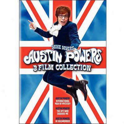 Austin Powers Collection: Austin Powers: International Man Of Mystery / The Spy Who Shagged Me / Goldmember (widescreen)