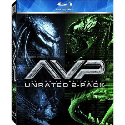 Avp: Alien Vs. Predator / Avpr: Aliens Vs. Predator - Requiem (blu-ray) (unrated) Double Feature (widescreen)