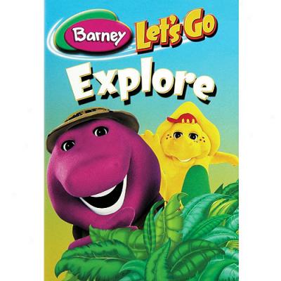 Barney: Let's Go Explore (3-packk)