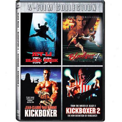 Black Mask / Bloodsport 4 / Kickboxer / Kickboxer 2