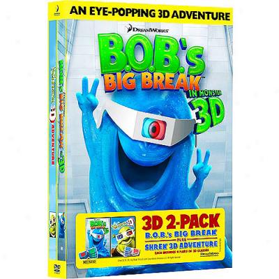 B.o.b.'s Big Break / Shrek 3-d (2-pack)/ (widescreen)