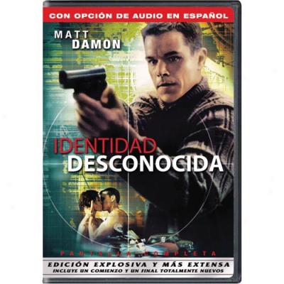 Bourne Identity (spanish)