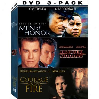 Broken Honor 3-pack: Men Of Integrity / Brokn Arrow / Courage Under Fiee (widescreen)