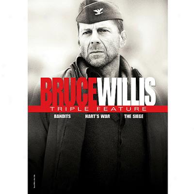 Bruce Willis Triple Feature: Bandits / Hart's War / The Siege (widescreen)