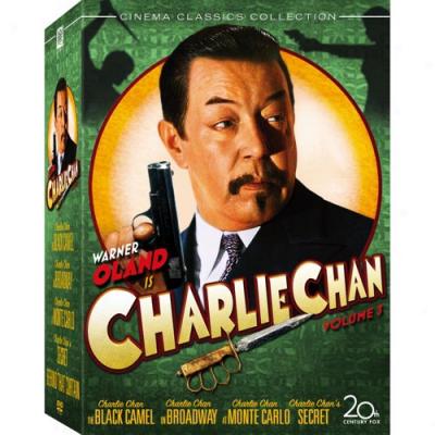 Charlie Chan Accumulation, Vol. 3 - Behind That Curtain / Charlie Chan's Secret / Charlie Chan At Monte Carlo / Charlie Chan Attached Broadway / The Black Camel (full Frame)