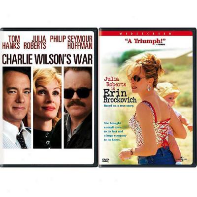 Charlie Wilson's Declared hostilities / Erin Brockovich Value Pack